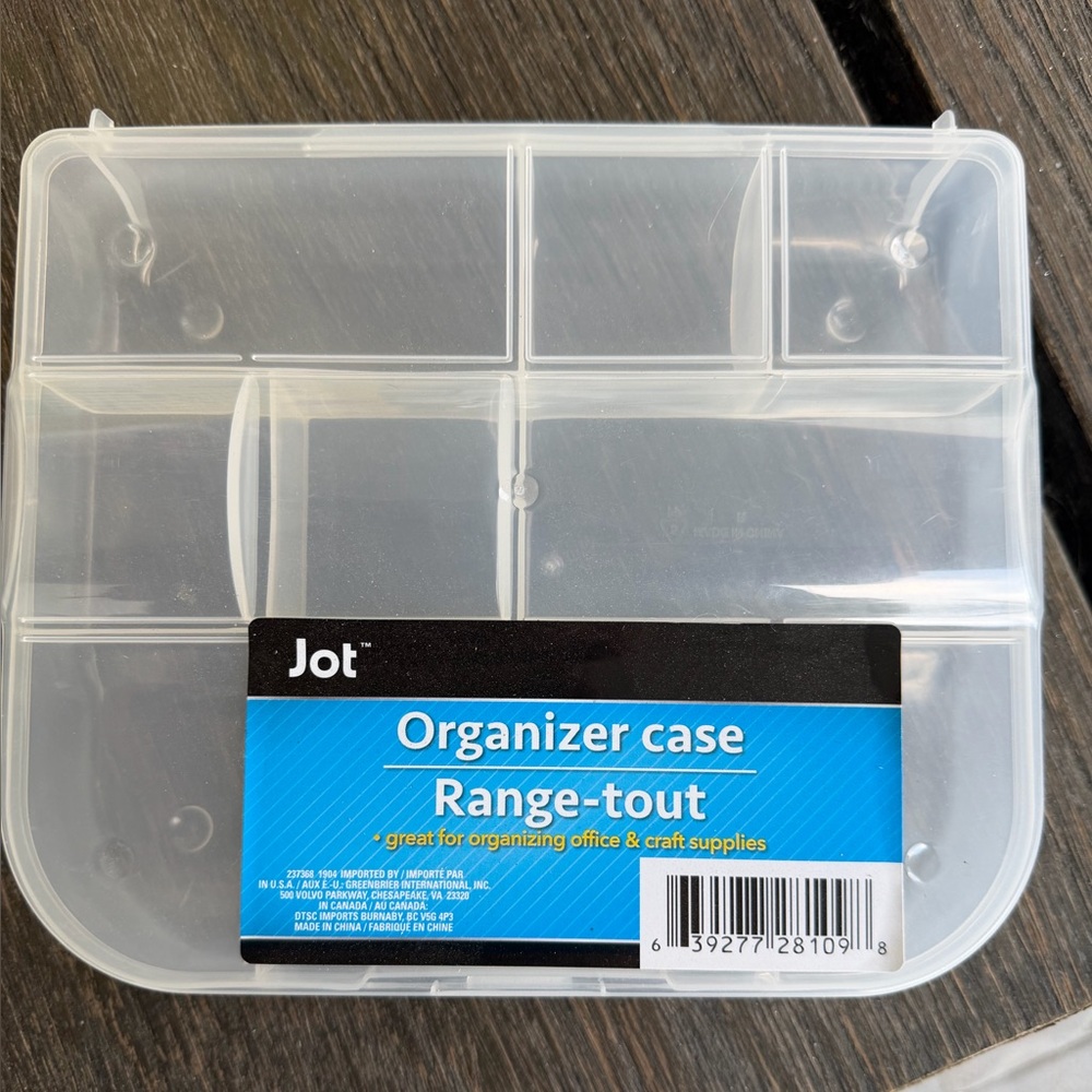 Clear Organizer Case